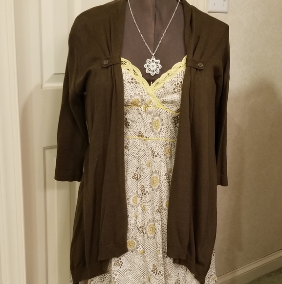 Fire Los Angeles Boho Spaghetti Strap Dress New with Tag - Picture 12 of 16